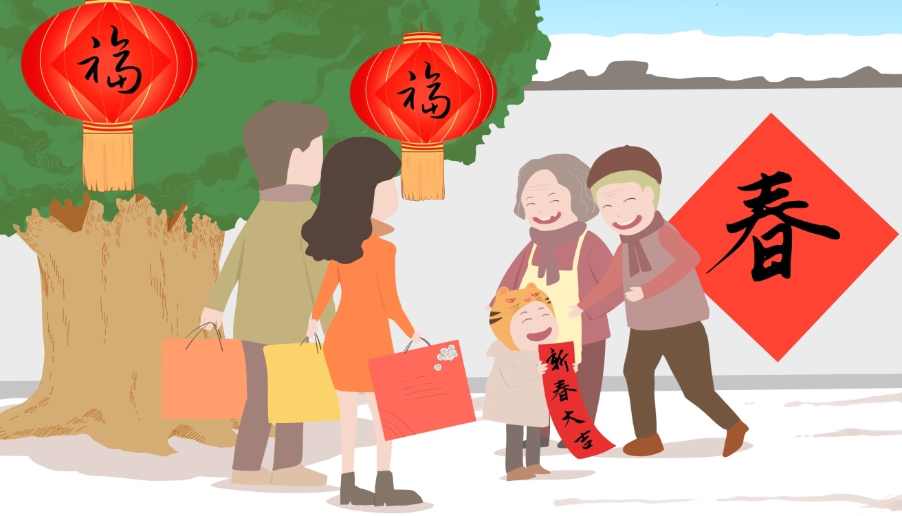 大年初一朋友圈简短文案