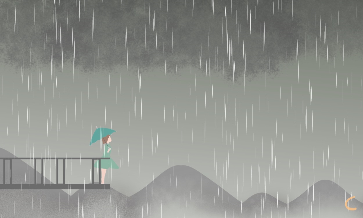 关于下雨的日记