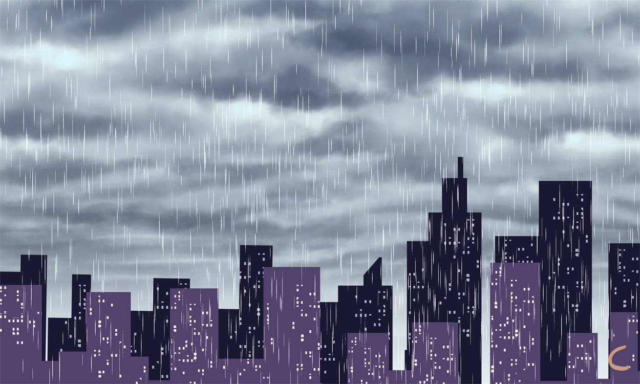 下雨日记150字大全