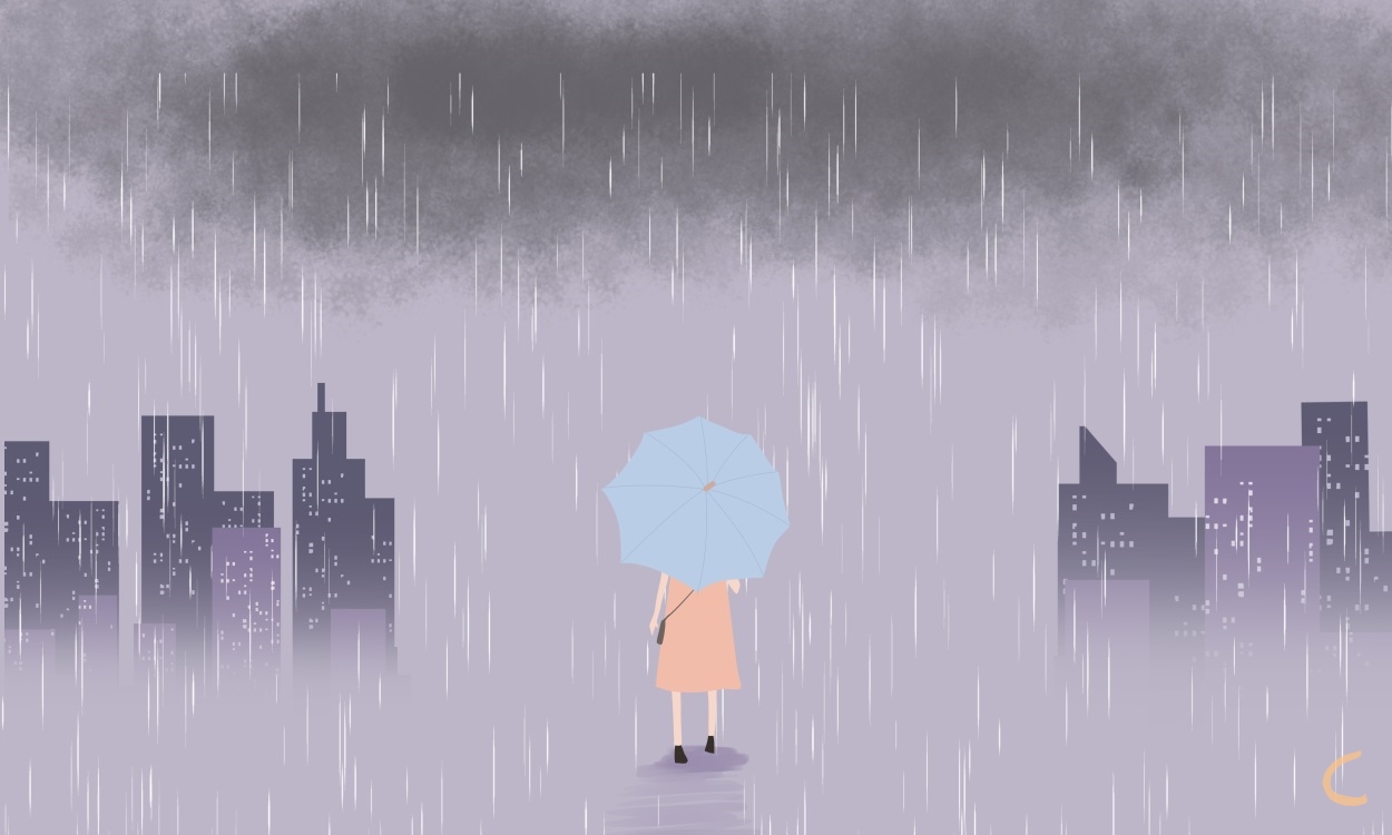 下雨日记300字的