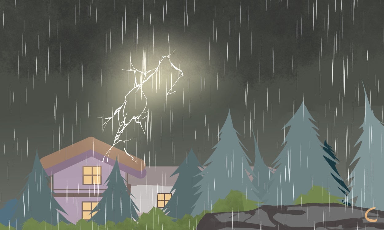 简单下雨日记