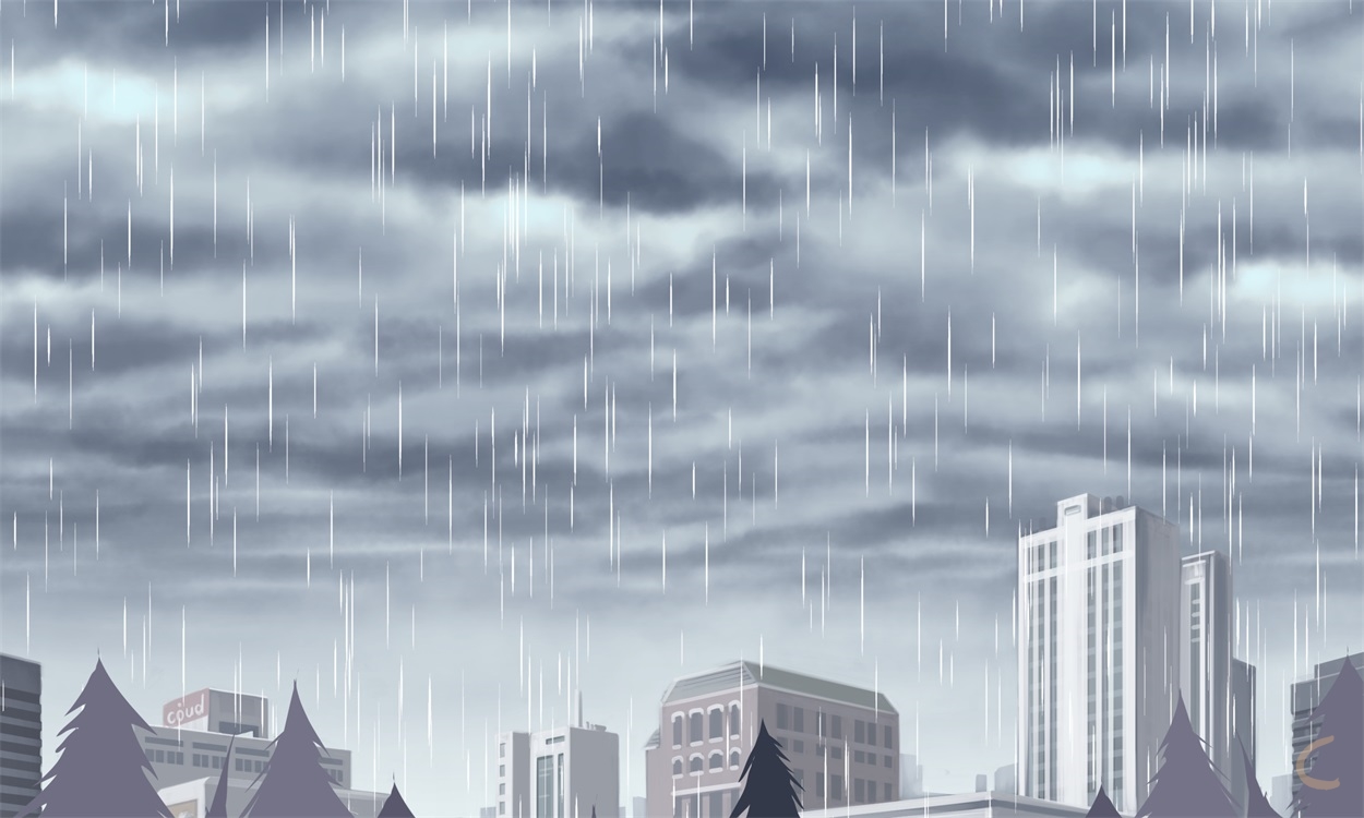 下雨的简单日记