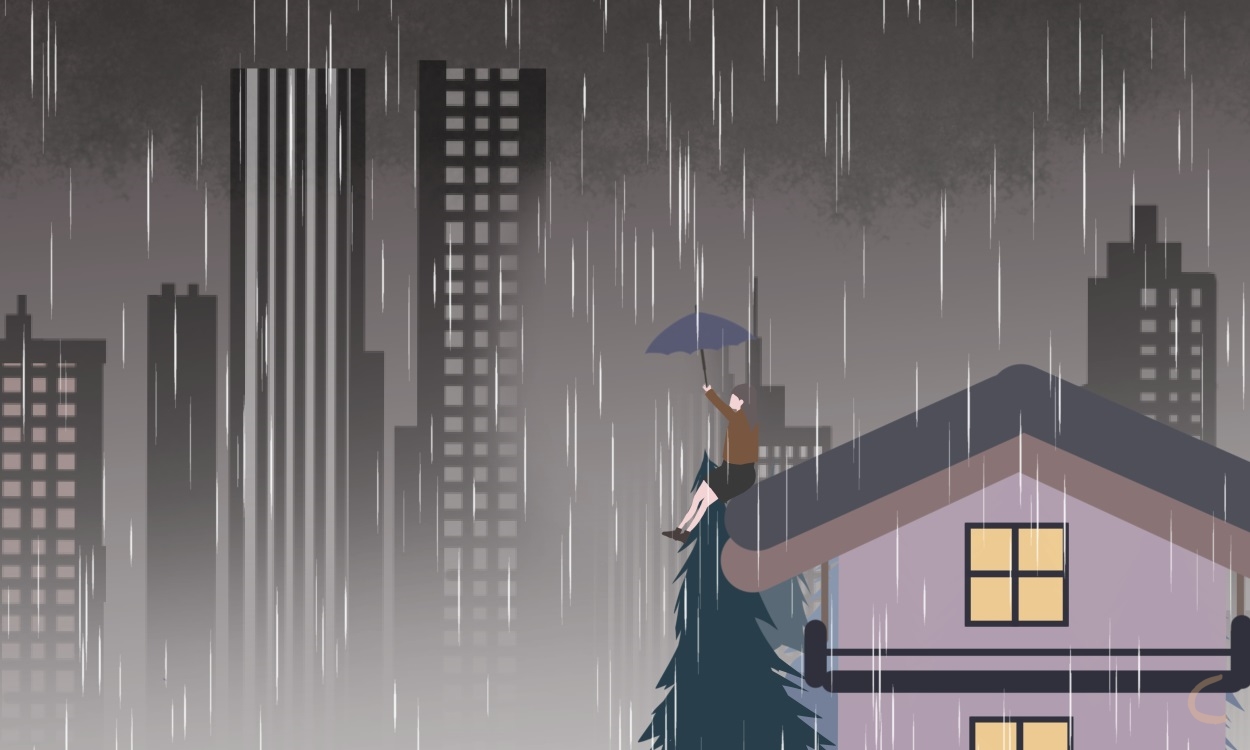 600字下雨日记