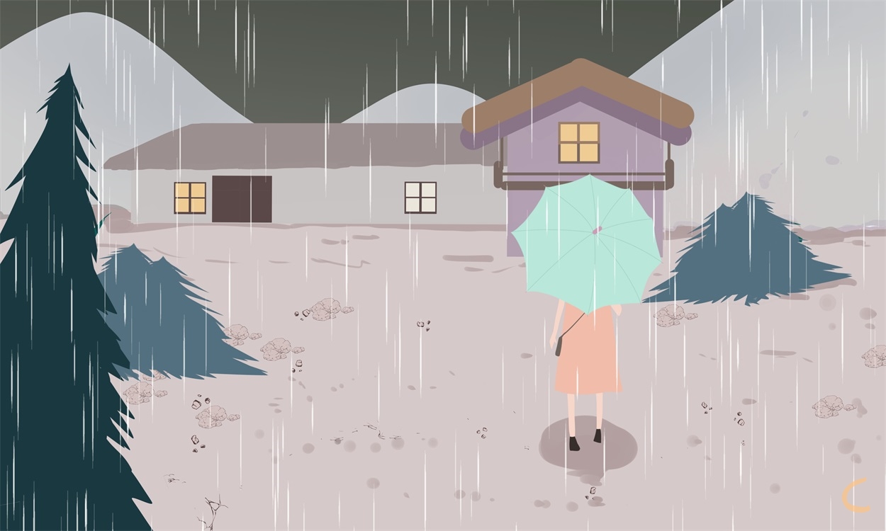 800字日记关于下雨