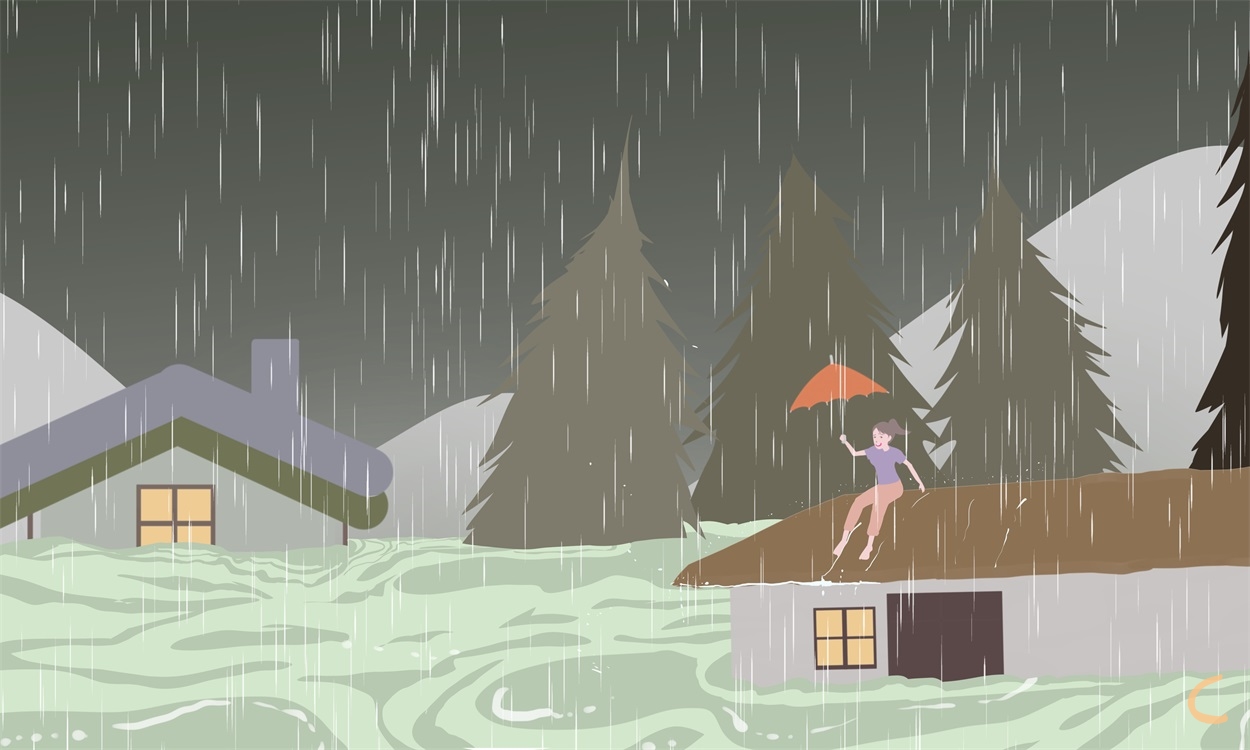下雨日记900字