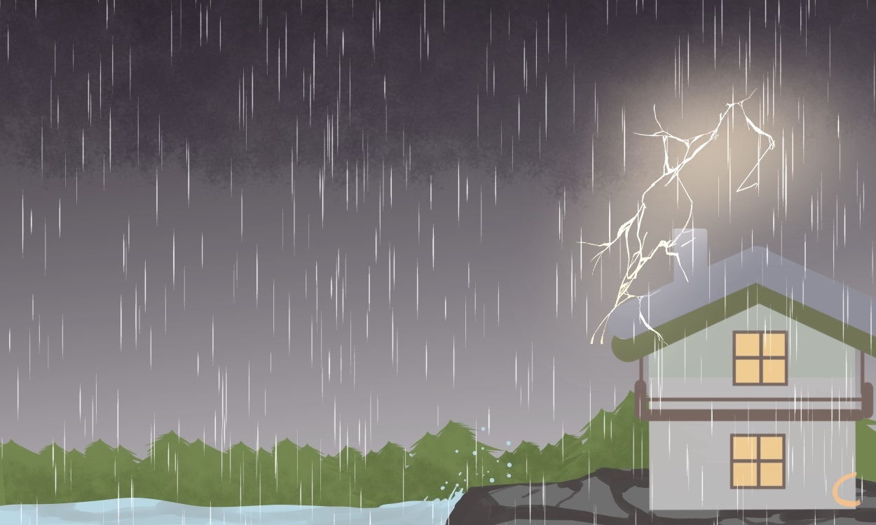 关于下雨的日记300字
