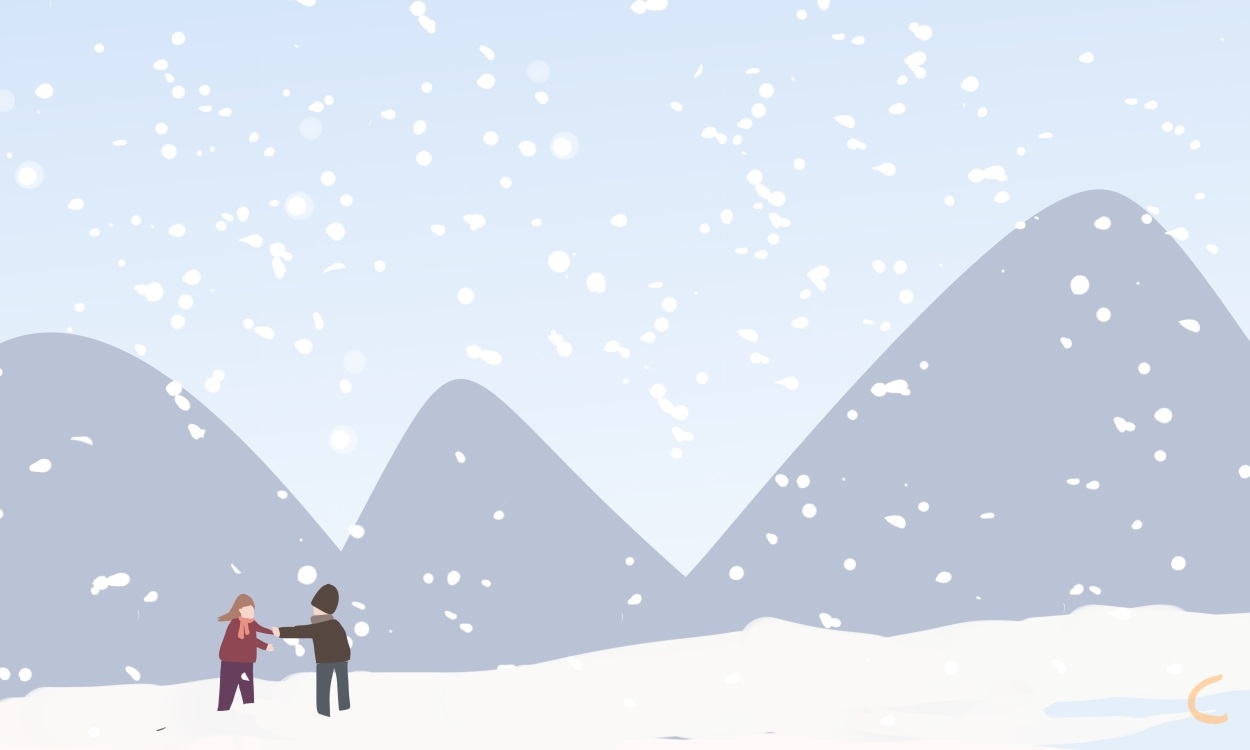 描写雪景的优美句子和段落